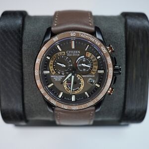 Citizen Eco-Drive Brown and Black Watch